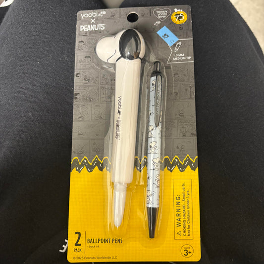 Yoobi x Peanuts Snoopy Pens