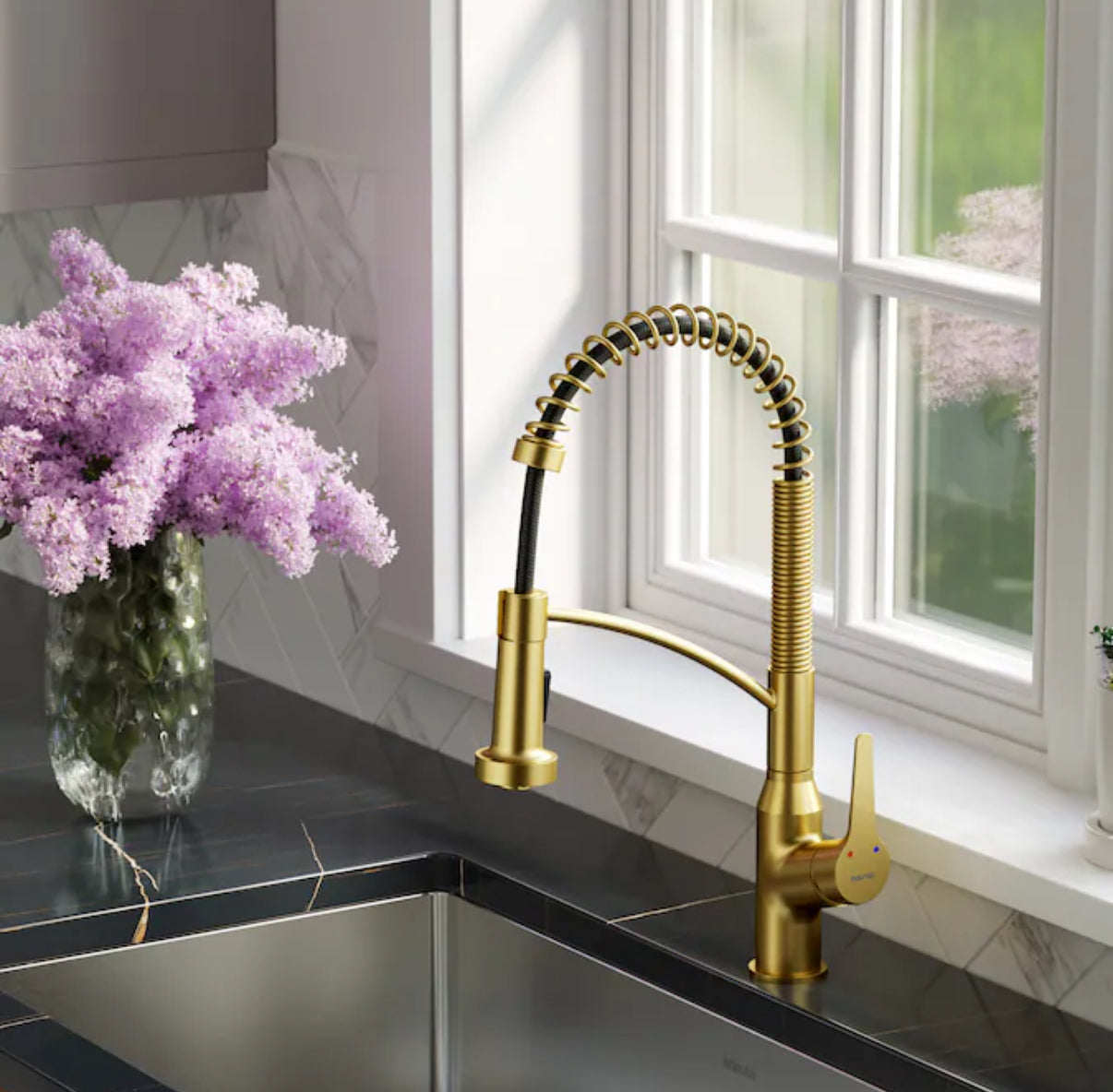 Karran inspired for Living Brushed Gold Faucet
