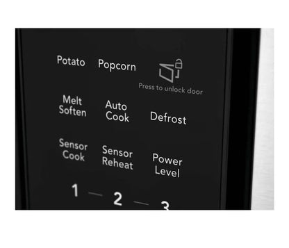 Frigidaire 2.2 cu. ft. Built-in Microwave Oven with Sensor Cook- built-in trim kit 30 inch sold separately (PMTK3080AF)