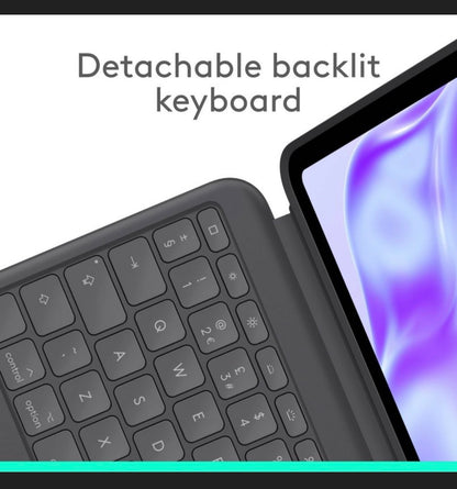Logitech Combo Touch iPad Pro 13 Inch (M4 & M5) (2024 & 2025) Keyboard Case (New in Box)