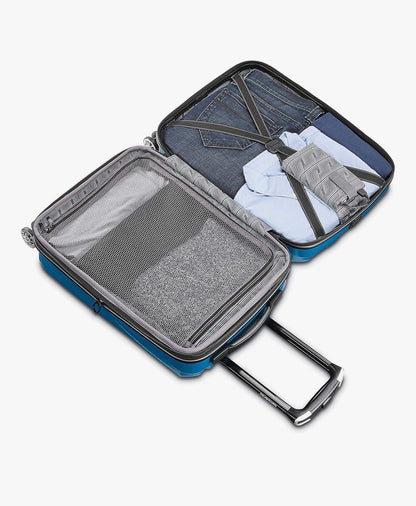 Samsonite Centric 2 Hardside Expandable Luggage with Spinner Wheels, Caribbean Blue - 2 Piece Set