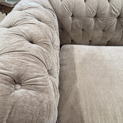 Beige Chaise Sofa