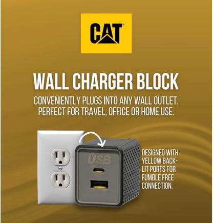 Cat USB Fast Charge Home Adapter