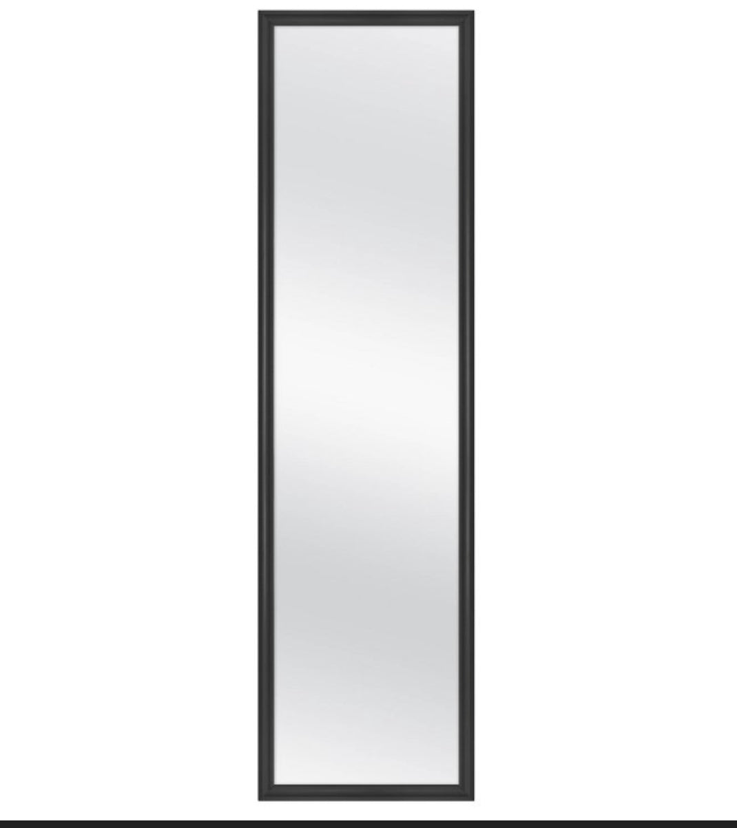 Room Essentials Framed Door Mirror Black - Room Essentials™