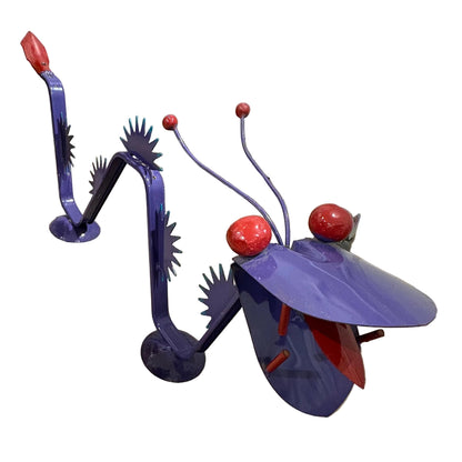 Mythical Snake/Dragon Metal Garden Sculpture