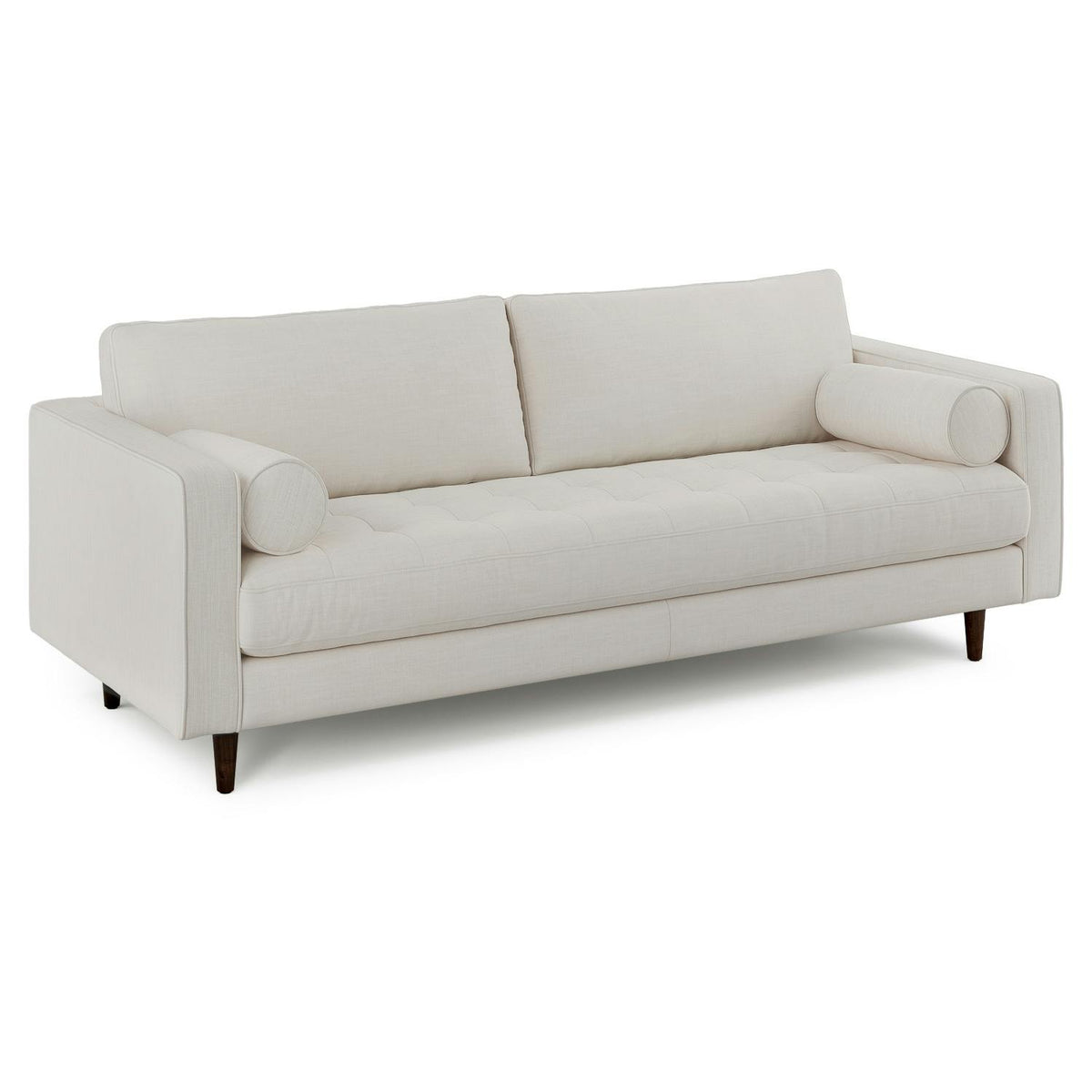 Sven 88" Tufted Sofa - Ratine Buff