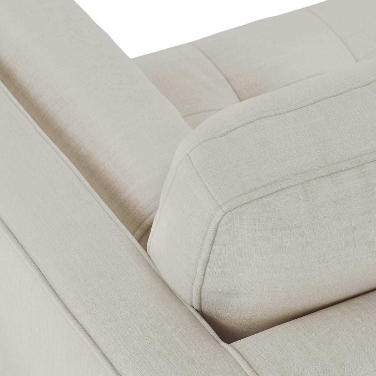 Sven 88" Tufted Sofa - Ratine Buff