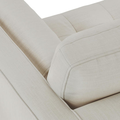 Sven 88" Tufted Sofa - Ratine Buff