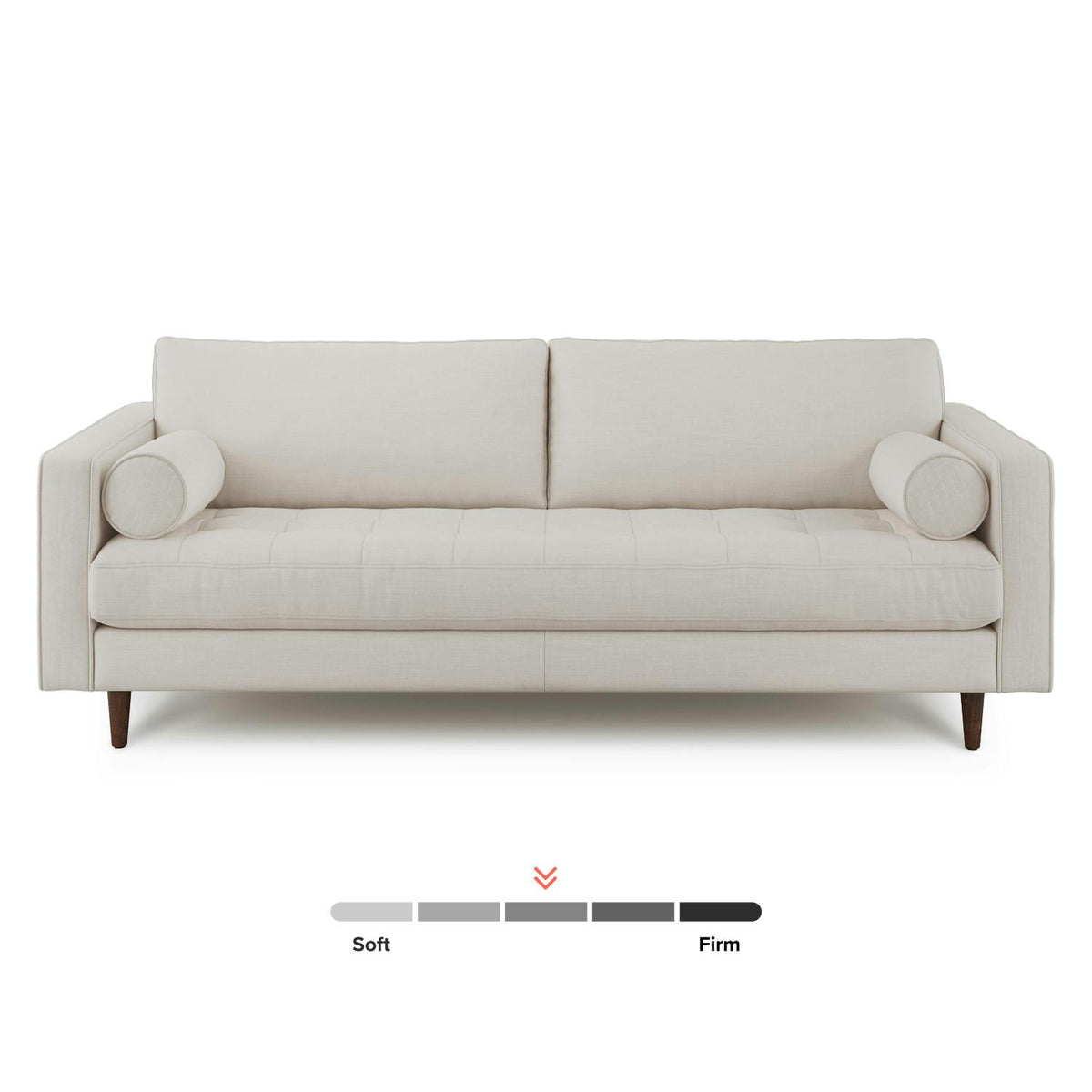Sven 88" Tufted Sofa - Ratine Buff