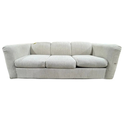 Light Gray Three-Seater Sofa