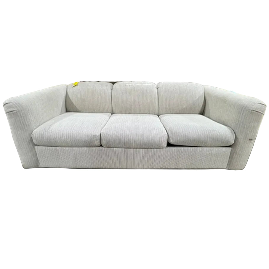 Light Gray Three-Seater Sofa