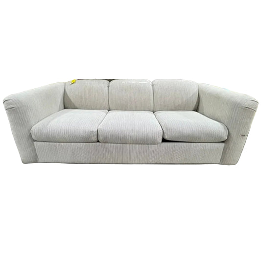 Light Gray Three-Seater Sofa