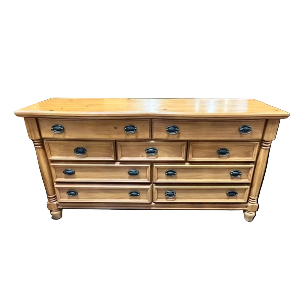 Vintage Colonial-Style Triple Dresser
