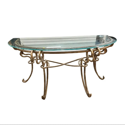 Demilune Half-Moon Style Console Table