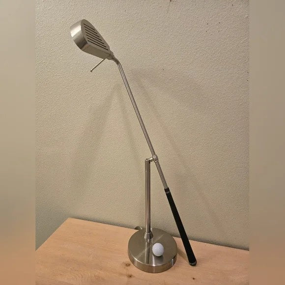 Golf Club Desk Table Lamp