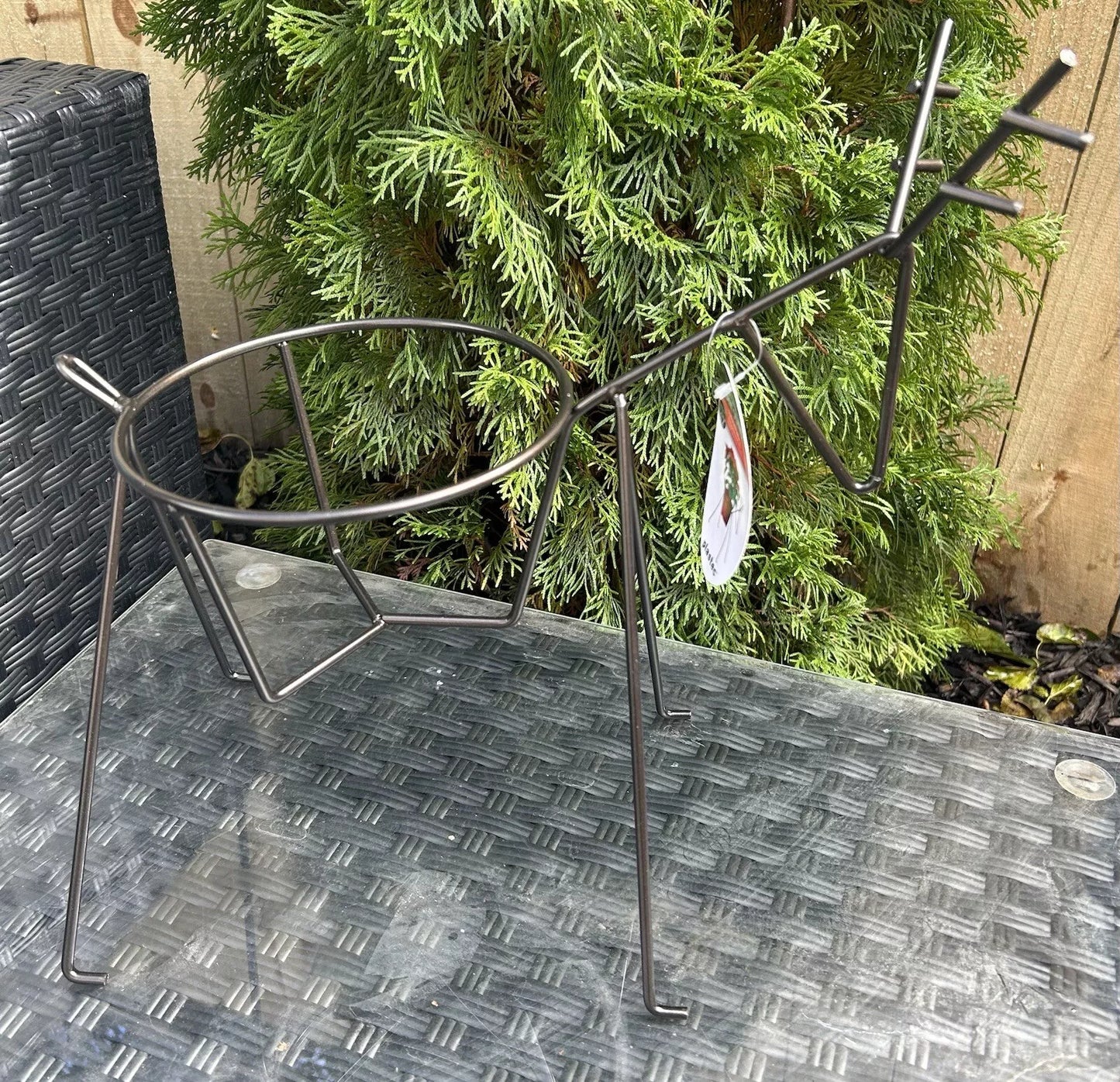 Plastec™ Reindeer Plant Stand