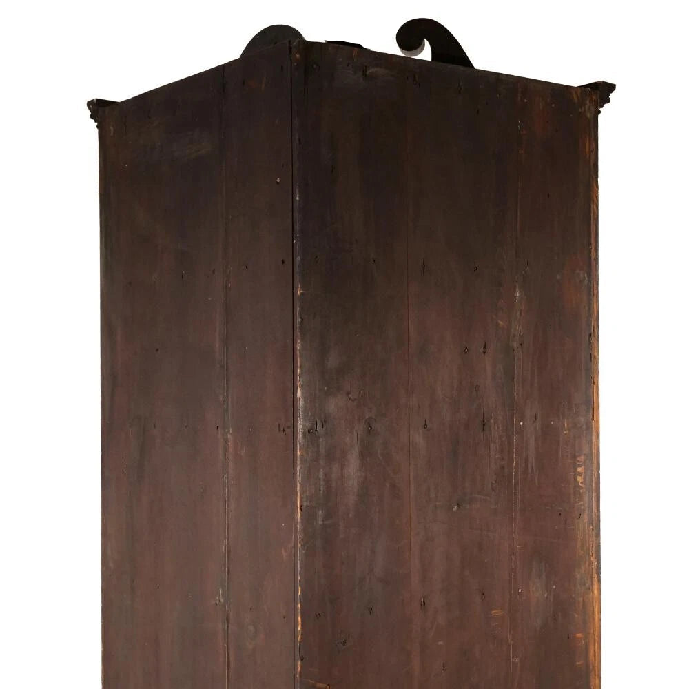Century English Mahogany Corner Cabinet