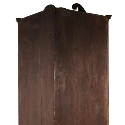 Century English Mahogany Corner Cabinet