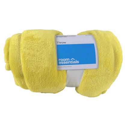 Plush Throw Blanket - Room Essentials™ - Yellow
