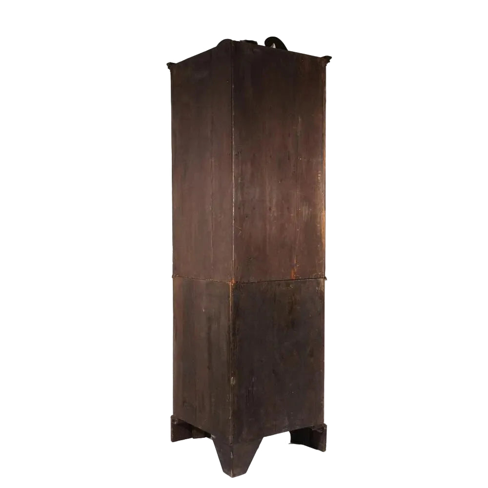 Century English Mahogany Corner Cabinet