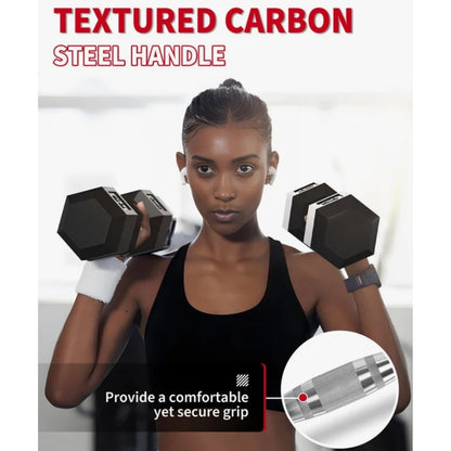 35lbs. Stack Fitness - Hex Dumbbell
