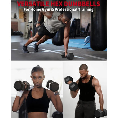 35lbs. Stack Fitness - Hex Dumbbell