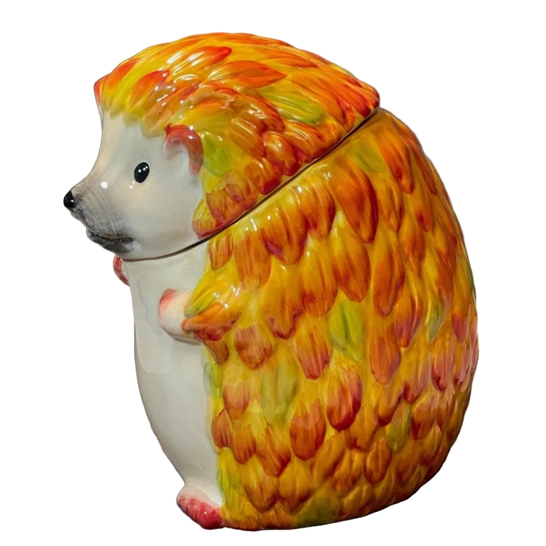 Ceramic Hedgehog Large 9" Cookie Jar