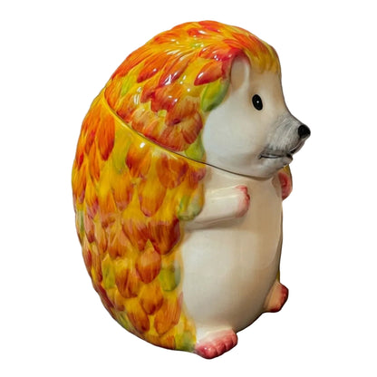 Ceramic Hedgehog Large 9" Cookie Jar